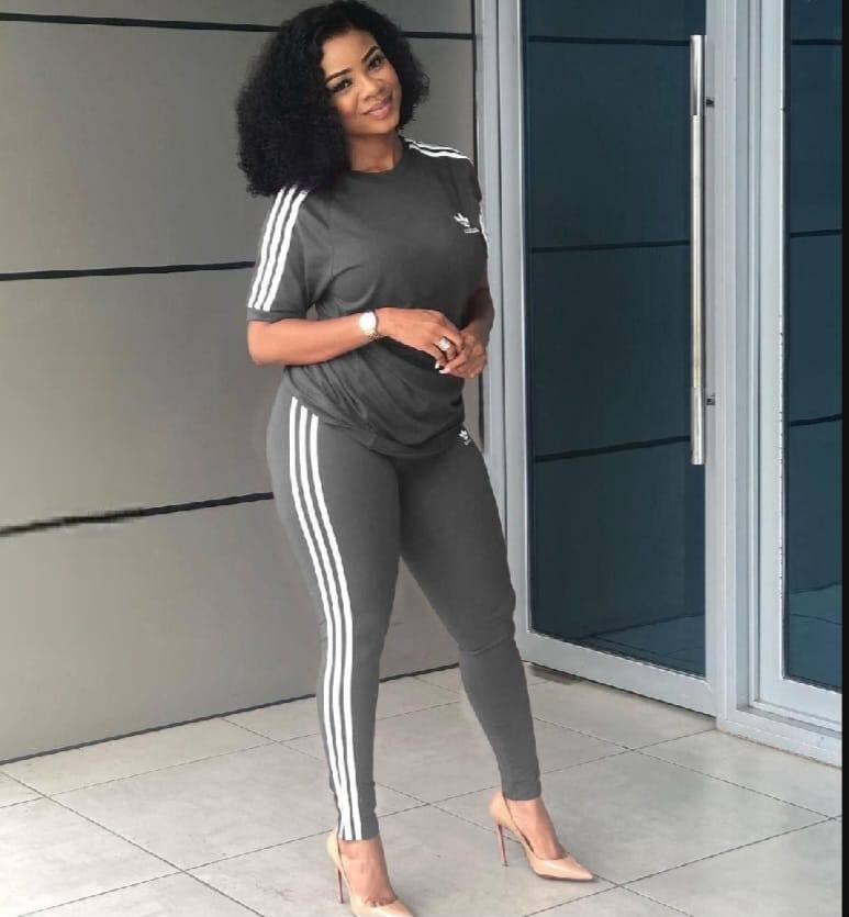 Adidas Two piece set, Round neckline