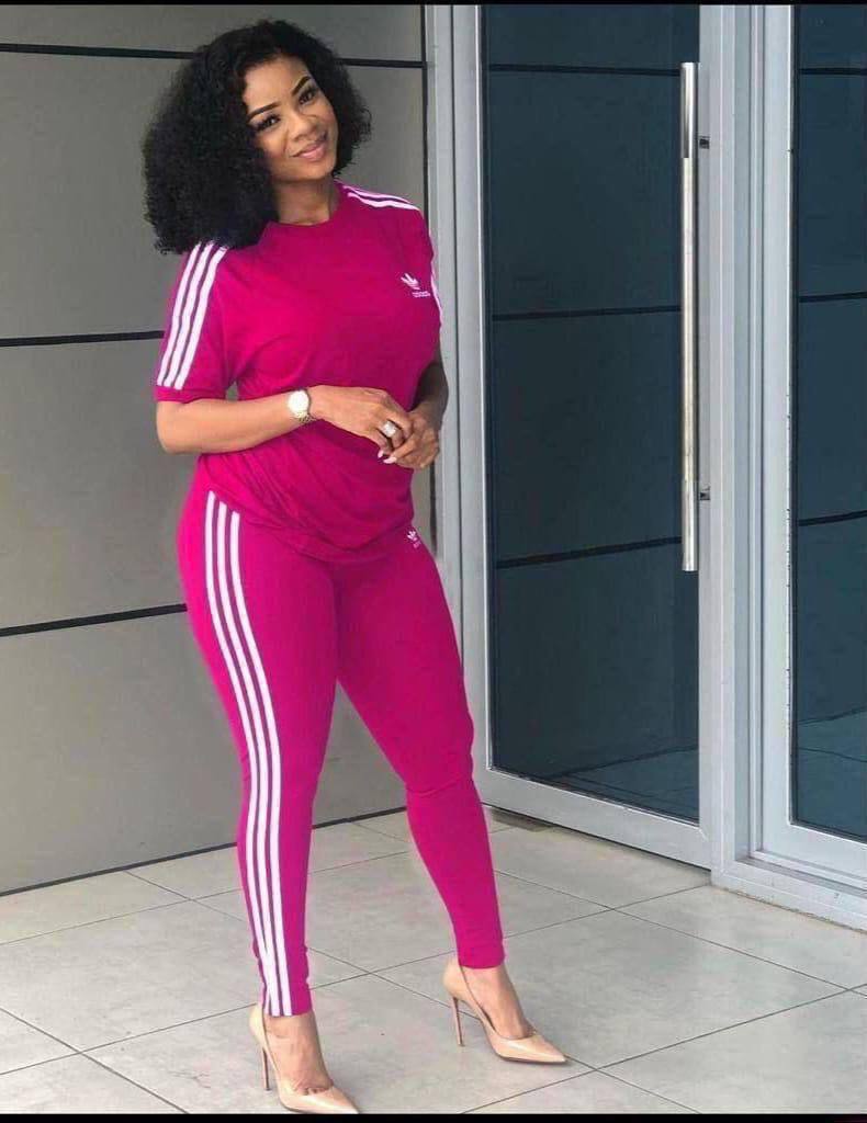 Adidas Two piece set, Round neckline