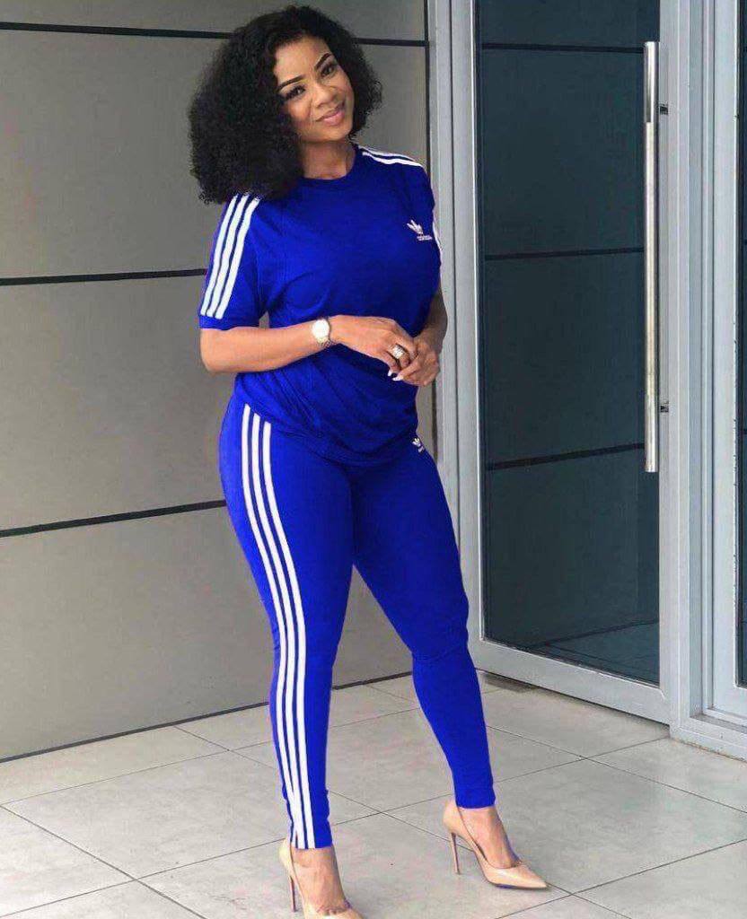 Adidas Two piece set, Round neckline