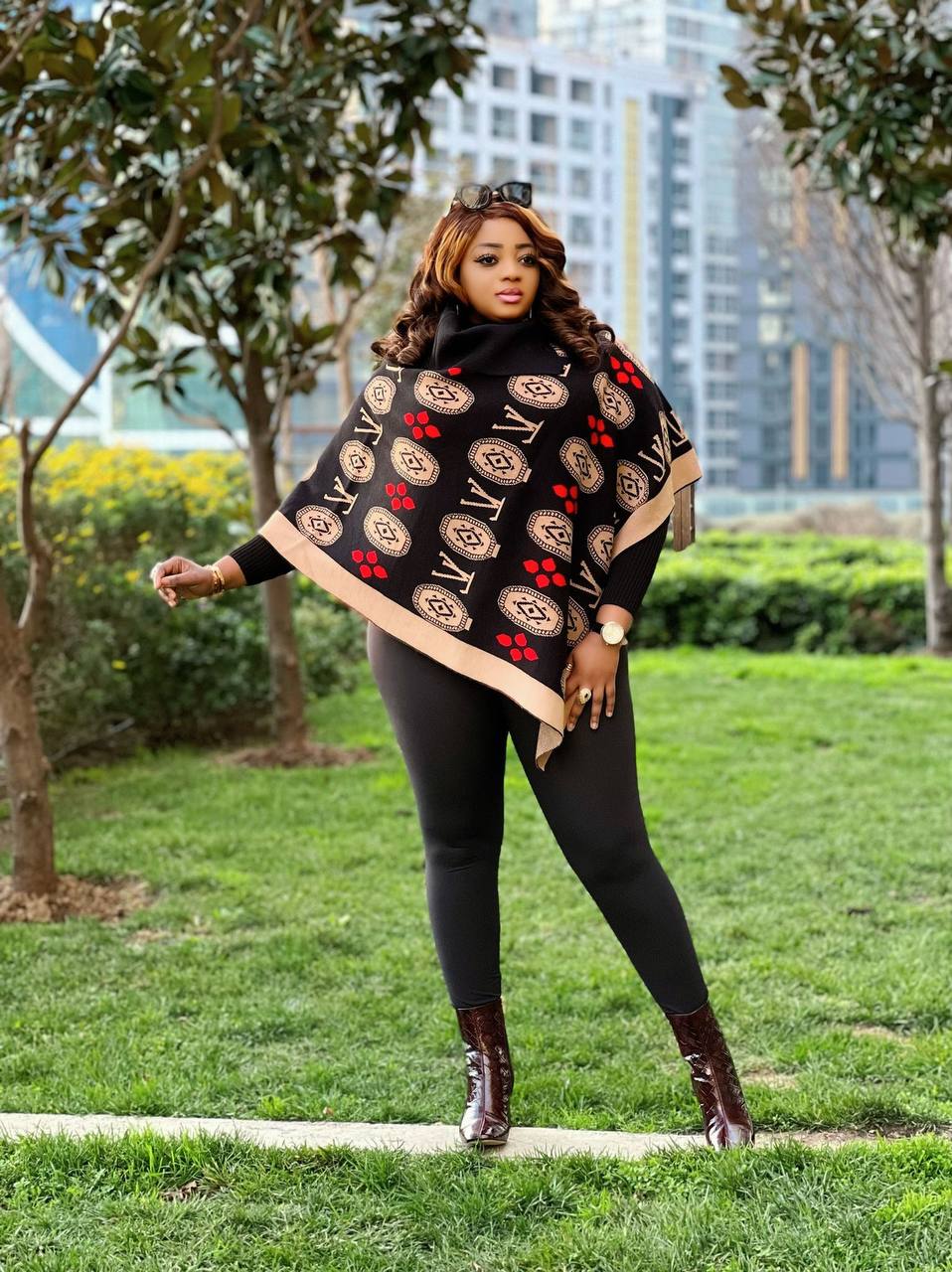 Brands Winter Cape for Women (Standard Size for All)