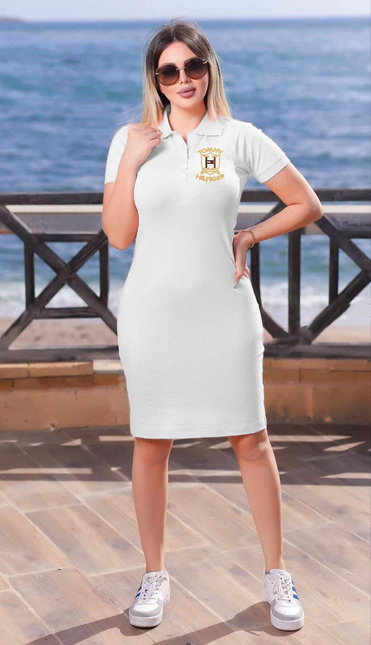 Women's Bodycon Shirt Style Dress Medium Length