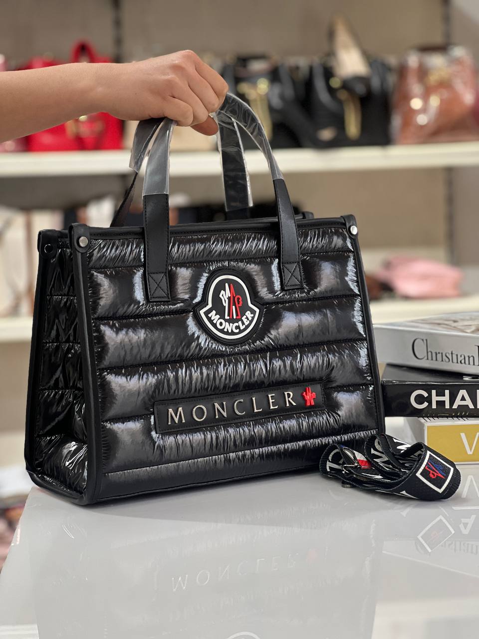 Moncler Puff Style Handbag