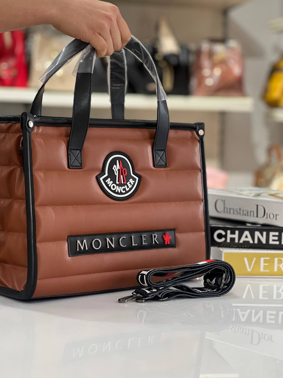 Moncler Puff Style Handbag