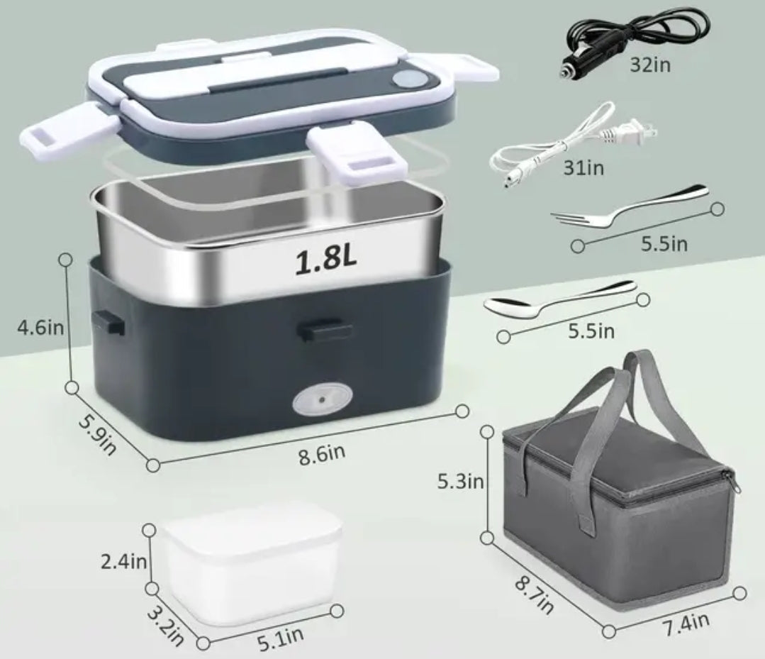 1.8L Self Heating Electric Lunch Box