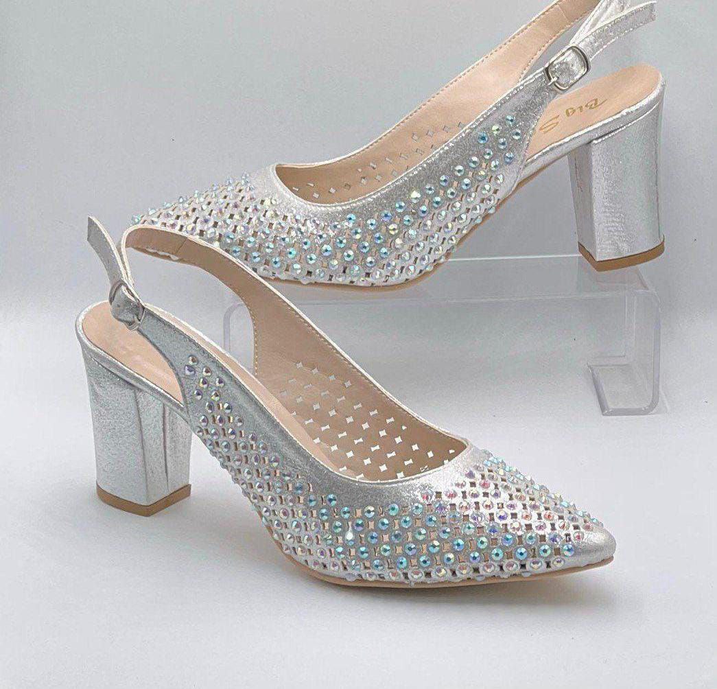 Rhinestone Decorated Women Shoes