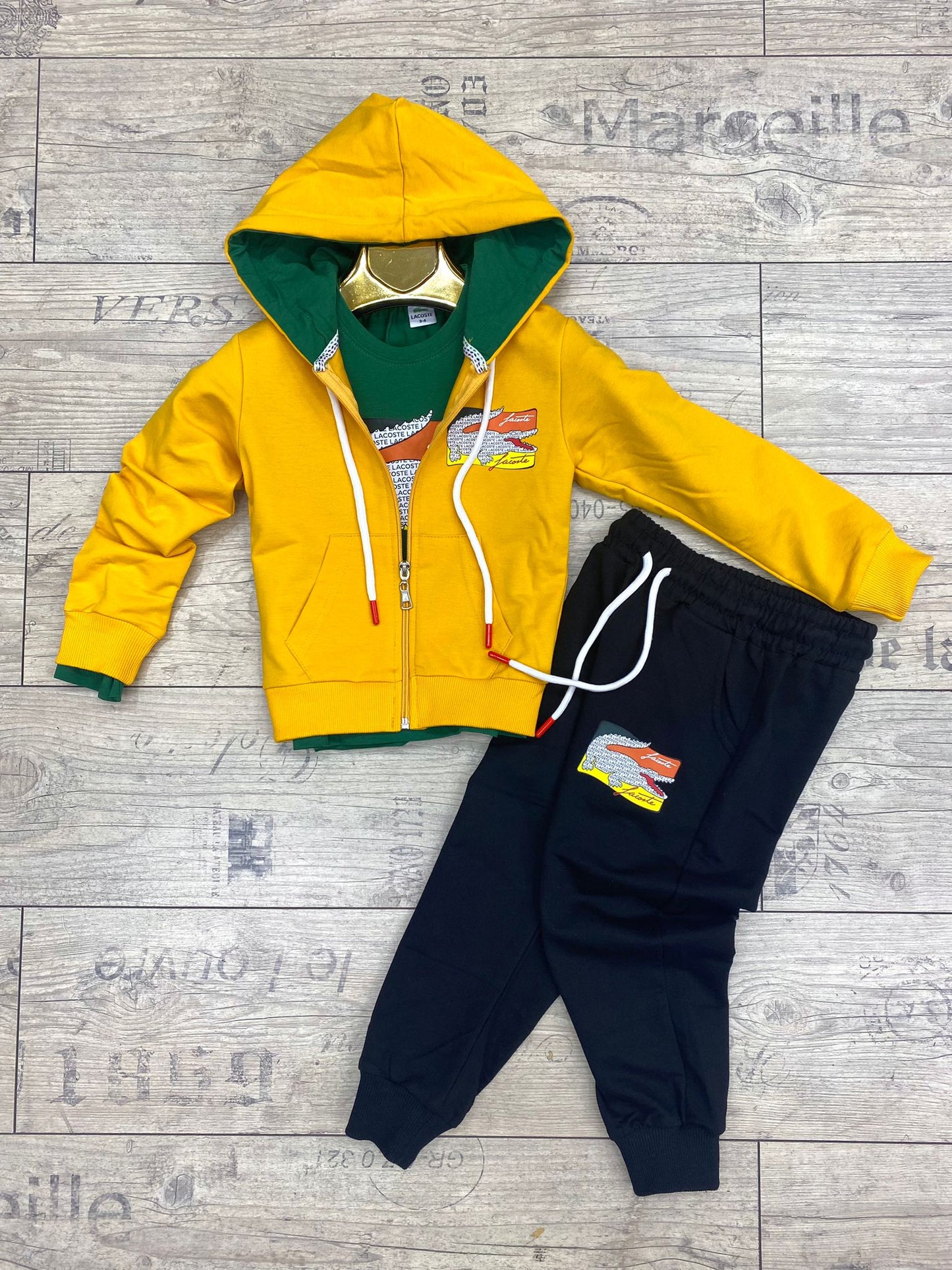 Children Cool Casual Jogger Full Set