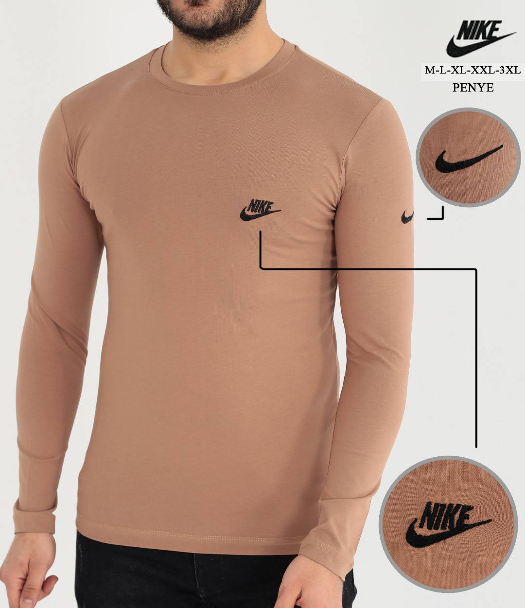 Men Long Sleeve Sleeve Sport Branded Shirt