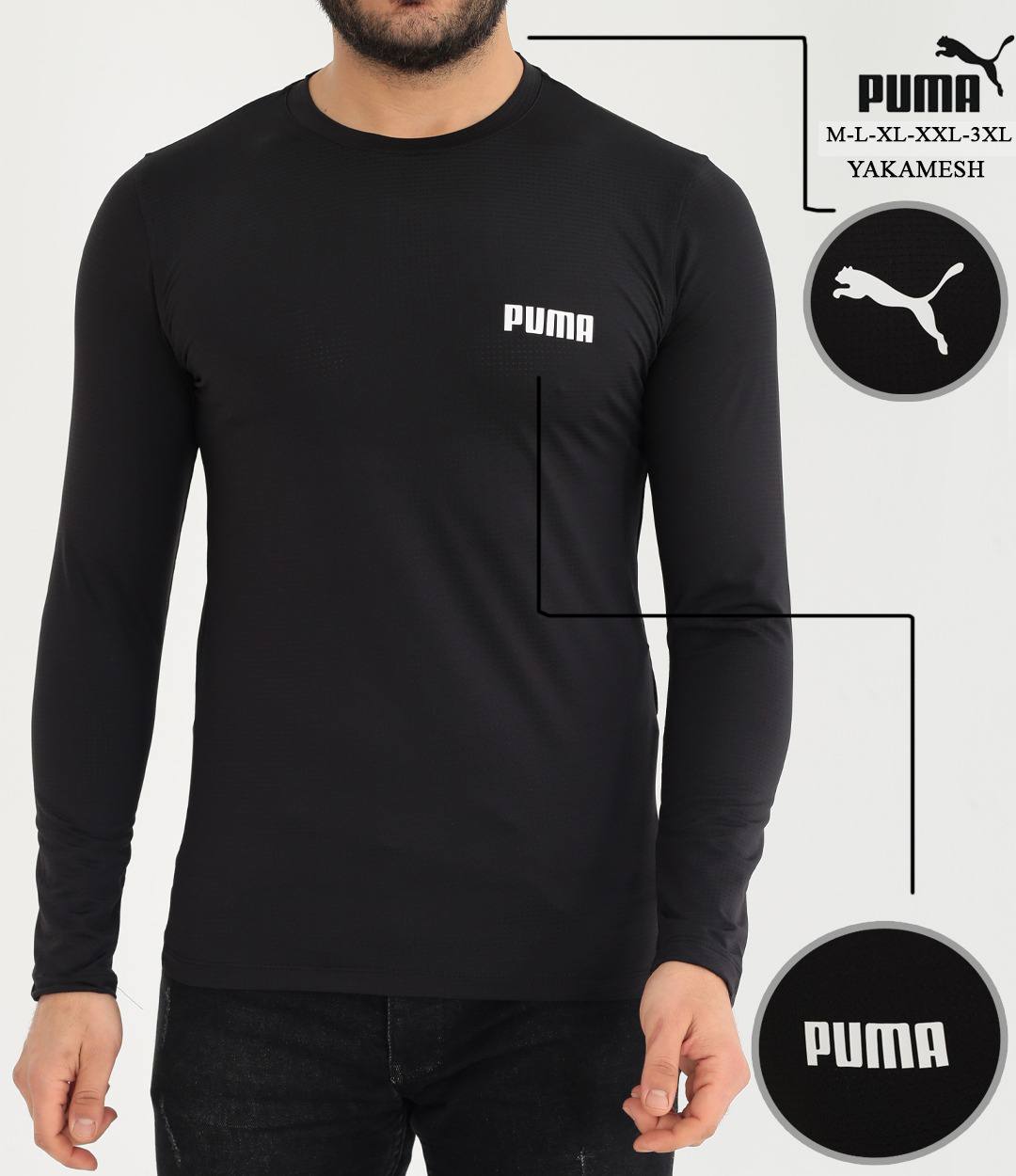 Men Long Sleeve Sleeve Sport Branded Shirt