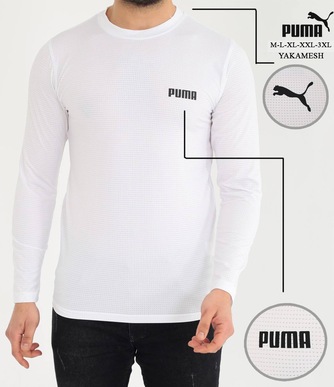 Men Long Sleeve Sleeve Sport Branded Shirt