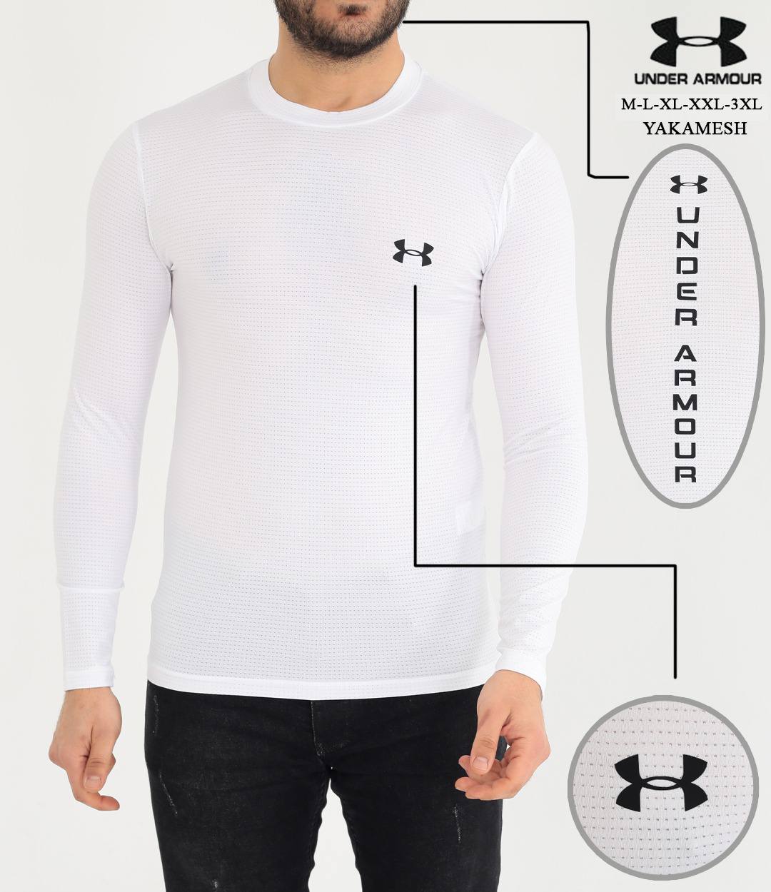 Men Long Sleeve Sleeve Sport Branded Shirt