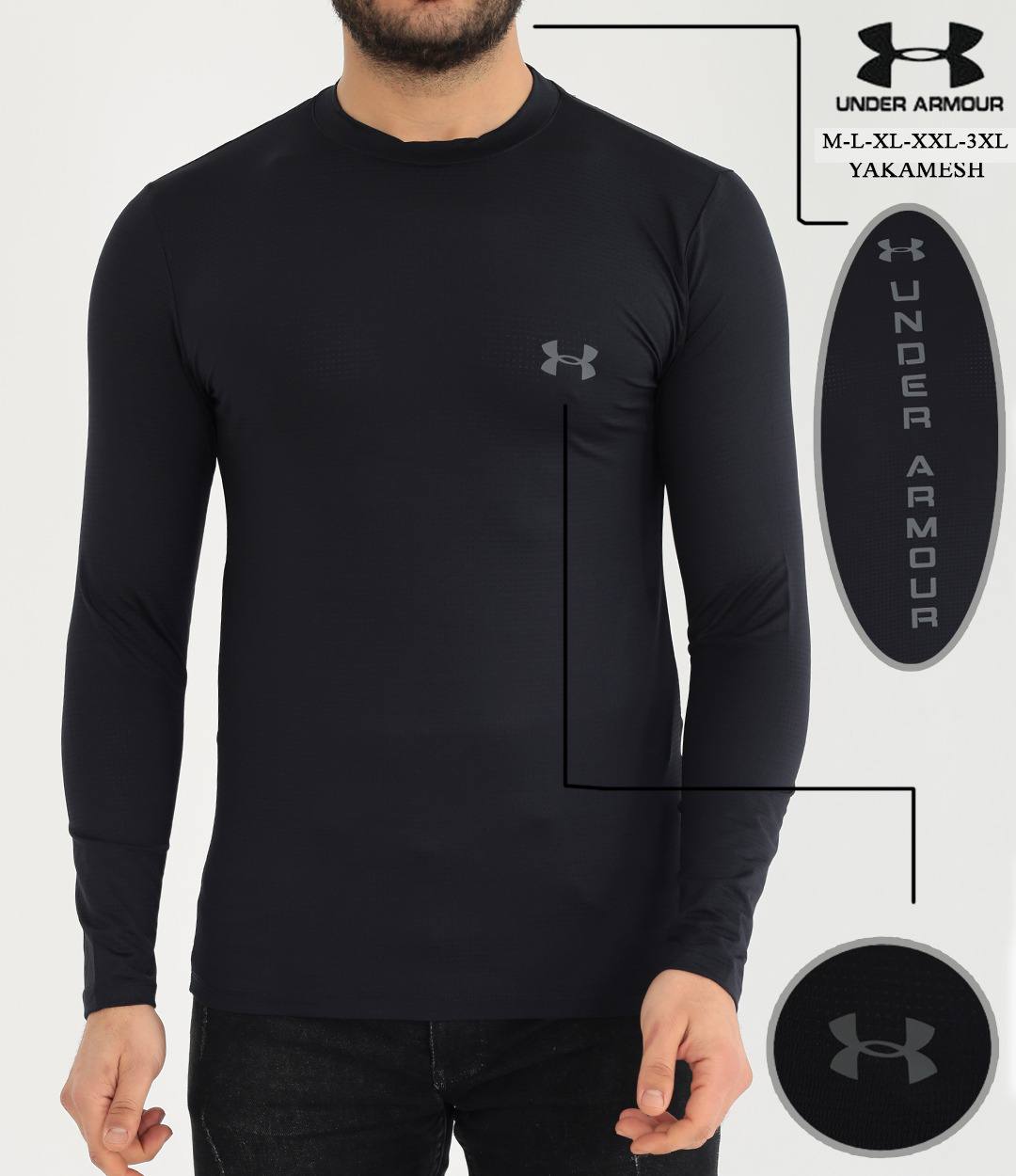 Men Long Sleeve Sleeve Sport Branded Shirt