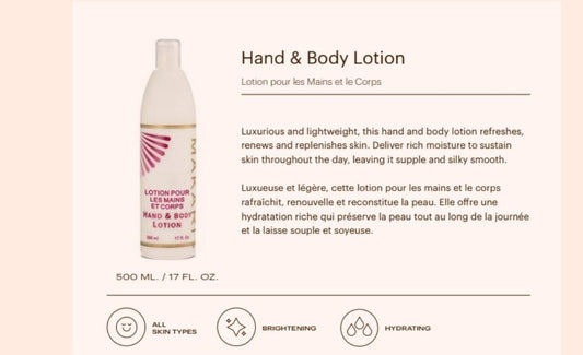 "MAKARI" Hand and Body Lotion