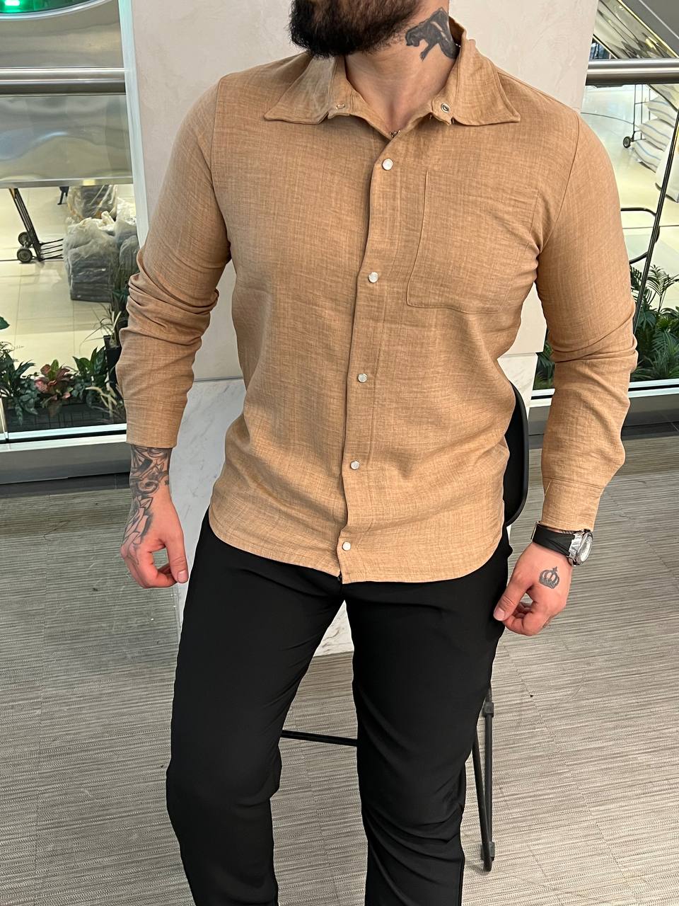 Men's Long Sleeve Shirt