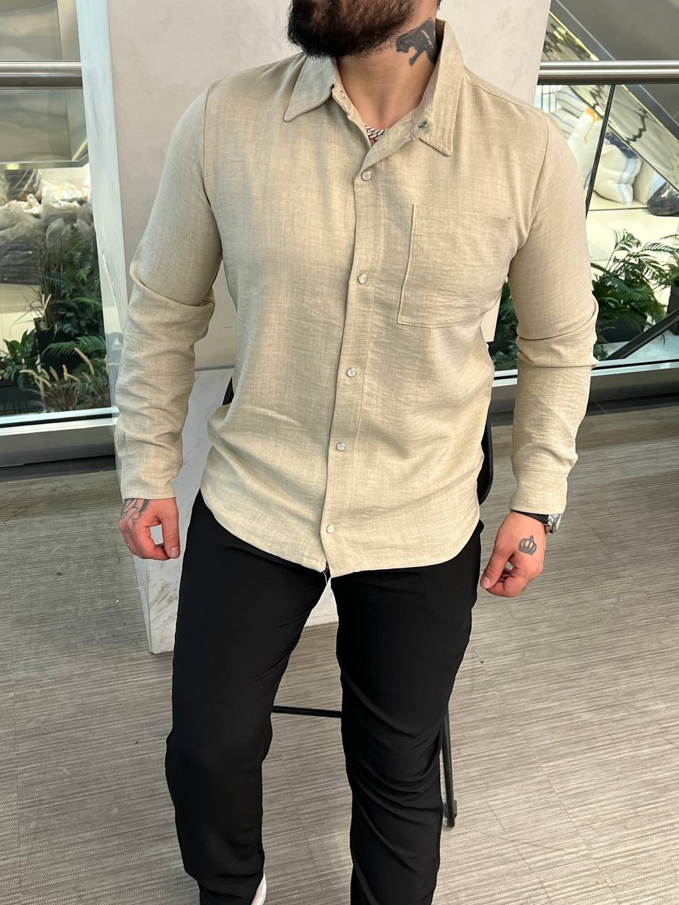 Men's Long Sleeve Shirt