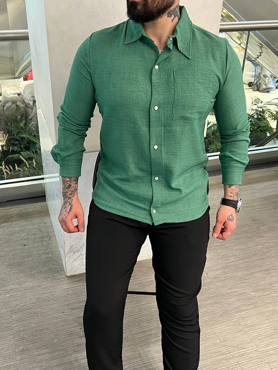 Men's Long Sleeve Shirt