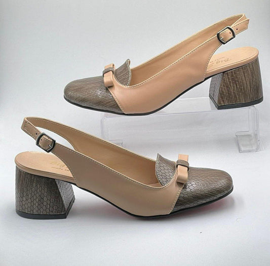 Women's Beautiful Close Toe Heel Shoe