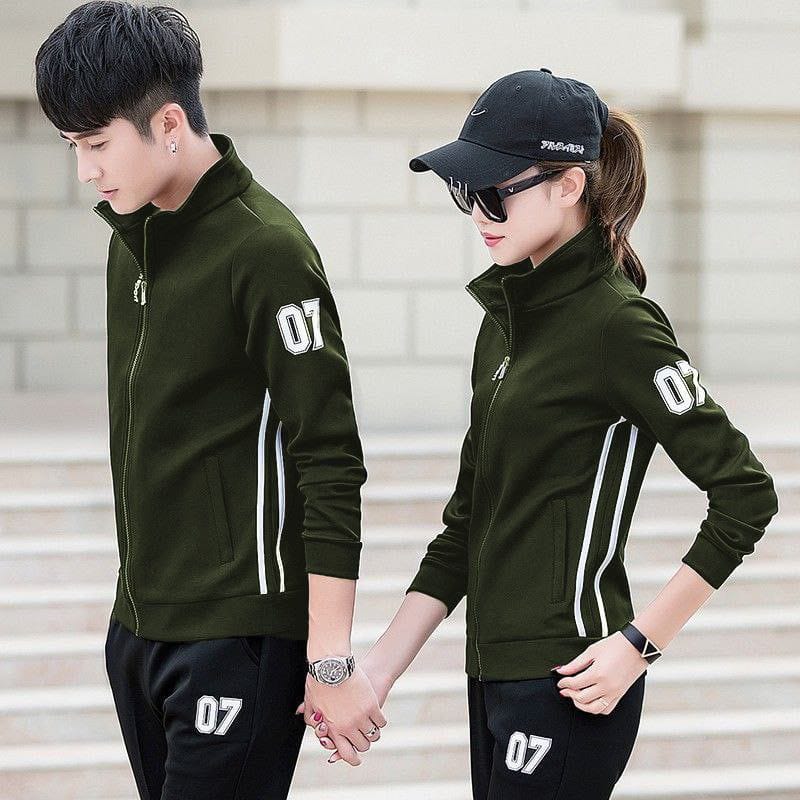 Men and Women Medium Sleeve Jersey and Pants Set with Numbers