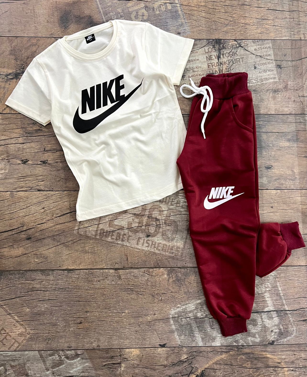 Adidas or Nike T-Shirt and Joggers Set