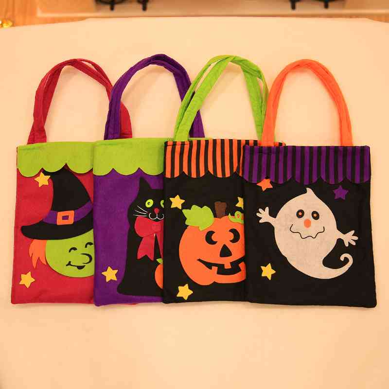 Assorted 2-Piece Halloween Element Handbags